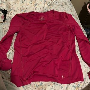 Longsleeve Danskin pink shirt super comfy kids large. (women’s small)